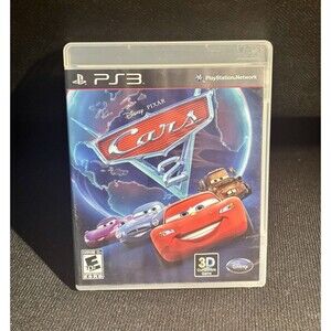 Sony Playstation 3 PS3 Cars 2 Video Game Complete CIB Disney Pixar Racing